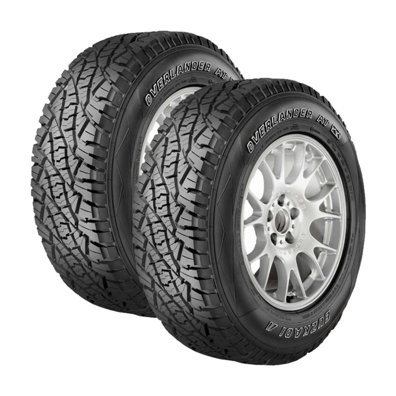 Paquete De 2 Llantas 31X10.50 R15 EUZKADI OVERLANDER AT2 109Q