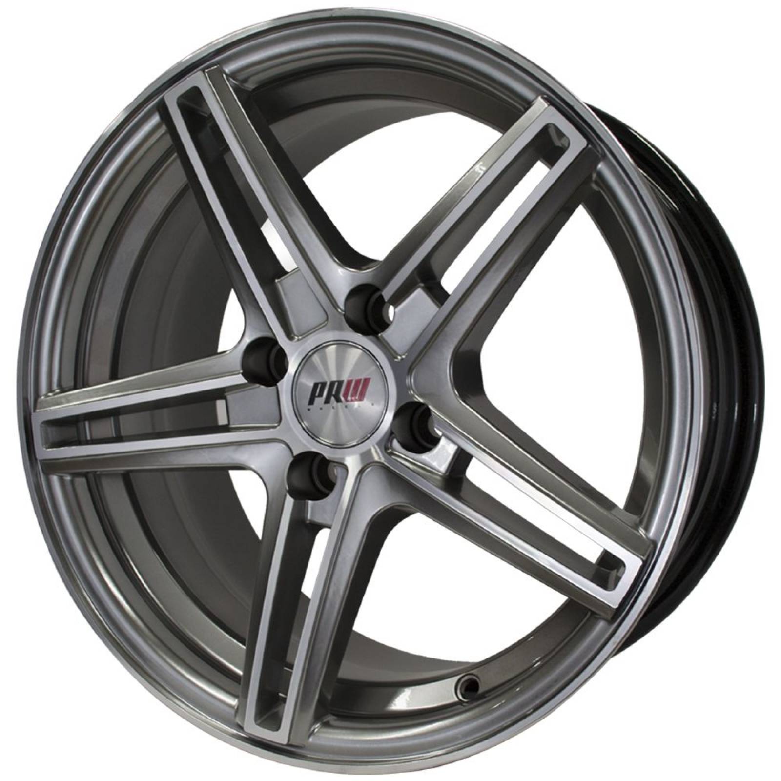 Rin 17 Deportivo 4 Birlos Plateado Chevy, Spark, Aveo, Rio R1741100M129