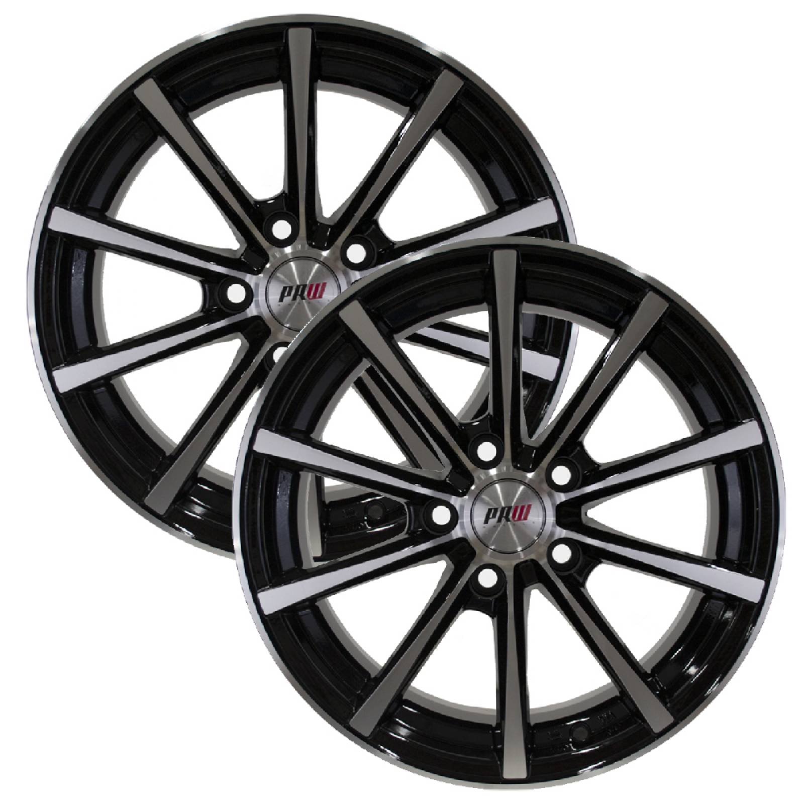 Rin 17 Deportivo 5 Birlos Negro Jetta, Golf, Ibiza, Vento R1751100M129-7138