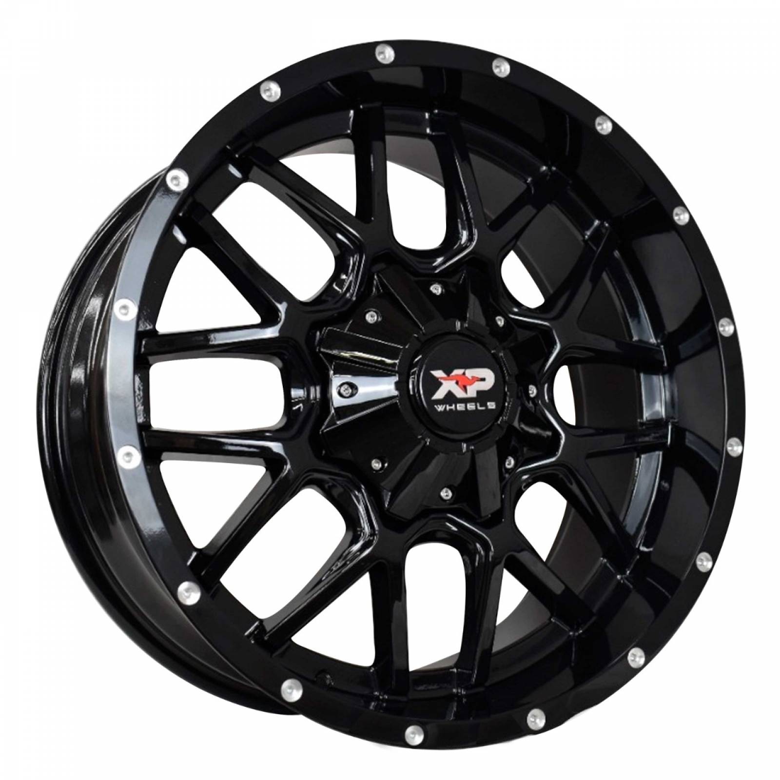 Rin 20 Off Road 6 Birlos Negro Silverado, Cheyenne, Tahoe R2062135M102-11166