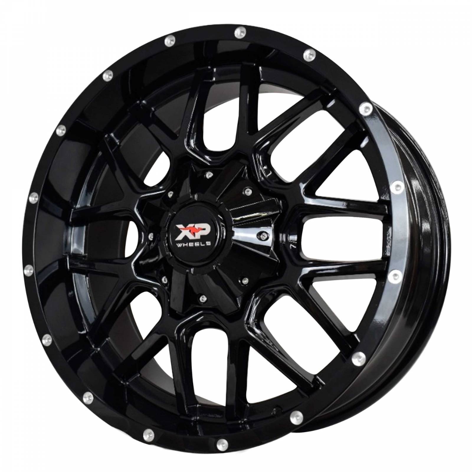 Rin 20 Off Road 6 Birlos Negro Silverado, Cheyenne, Tahoe R2062135M102-11166