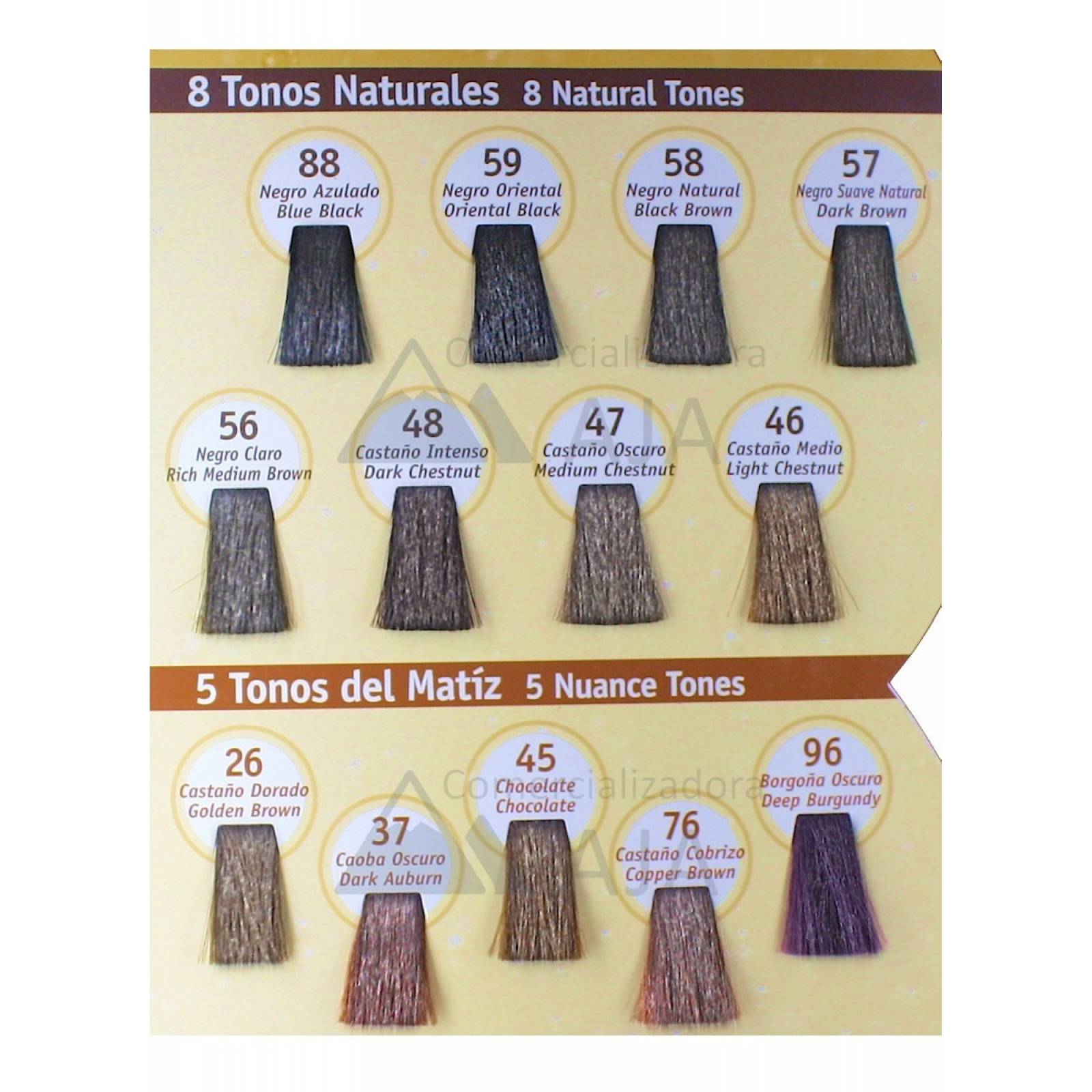 Tinte Bigen En Polvo Negro Oriental 59 Permanente 6g