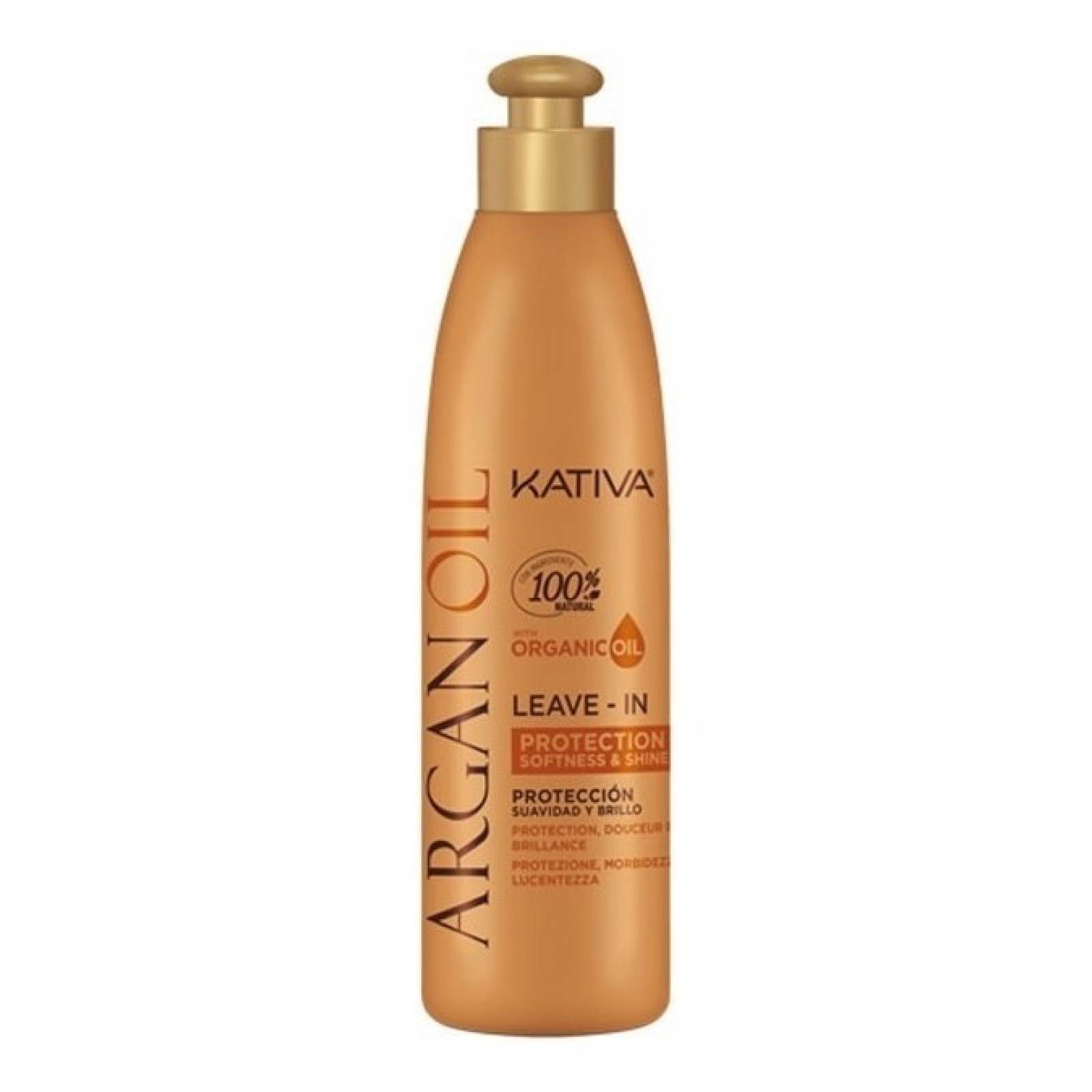 Kativa Leave In Argan Protección Suavidad Y Brillo 250ml