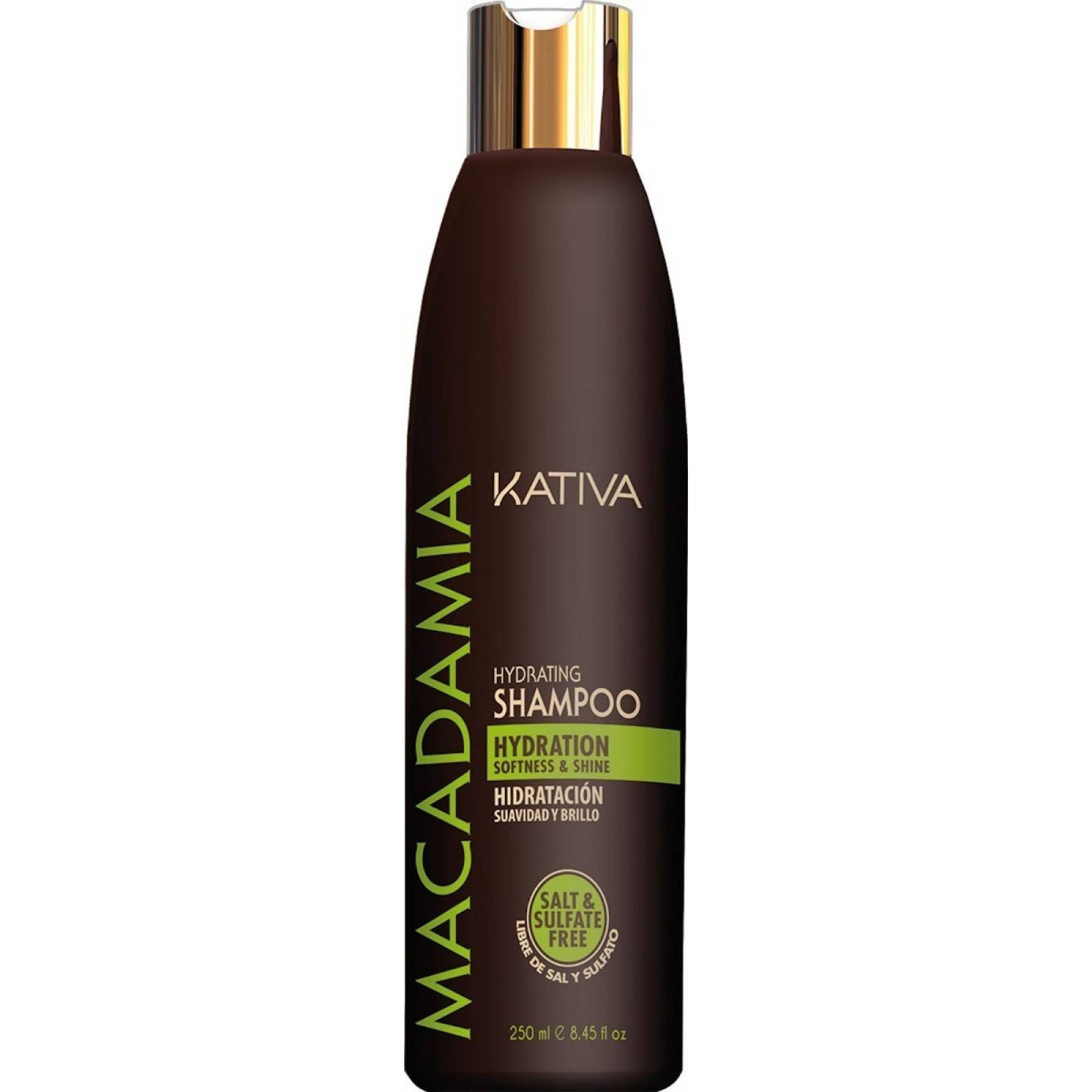 Kativa Shampoo Macadamia Hidratación Suavidad Brillo 250ml