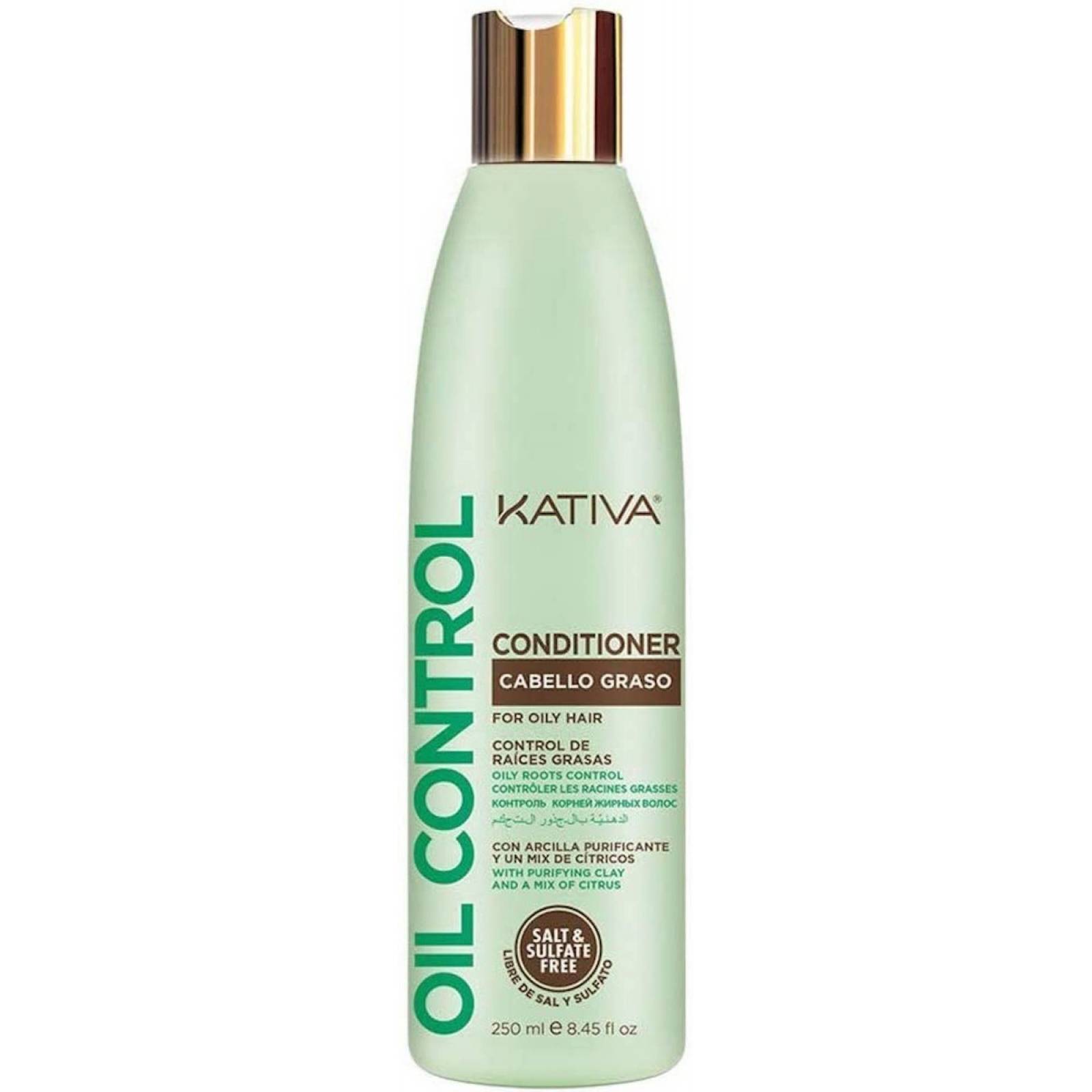 Kativa Oil Control Acondicionador Para Cabello Graso 250ml