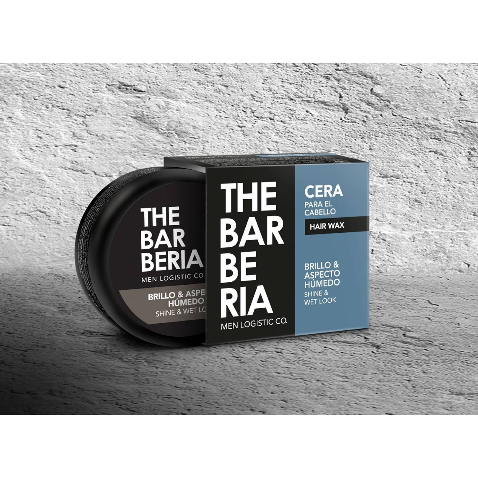 The Barberia Cera Para Cabello Brillo Y Aspecto Húmedo