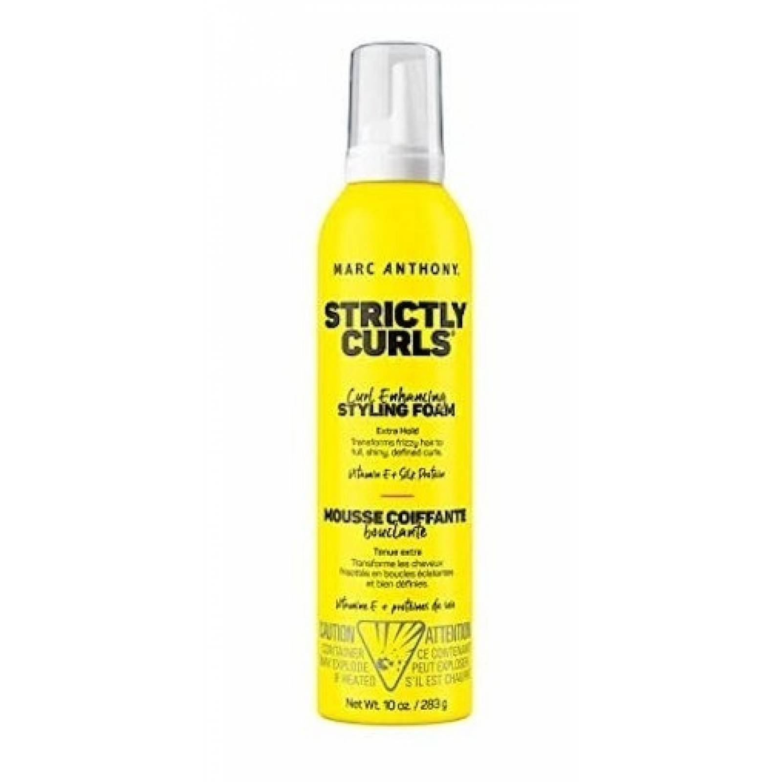 Marc Anthony Strictly Curls Mousse Mejores Rizos Definidos