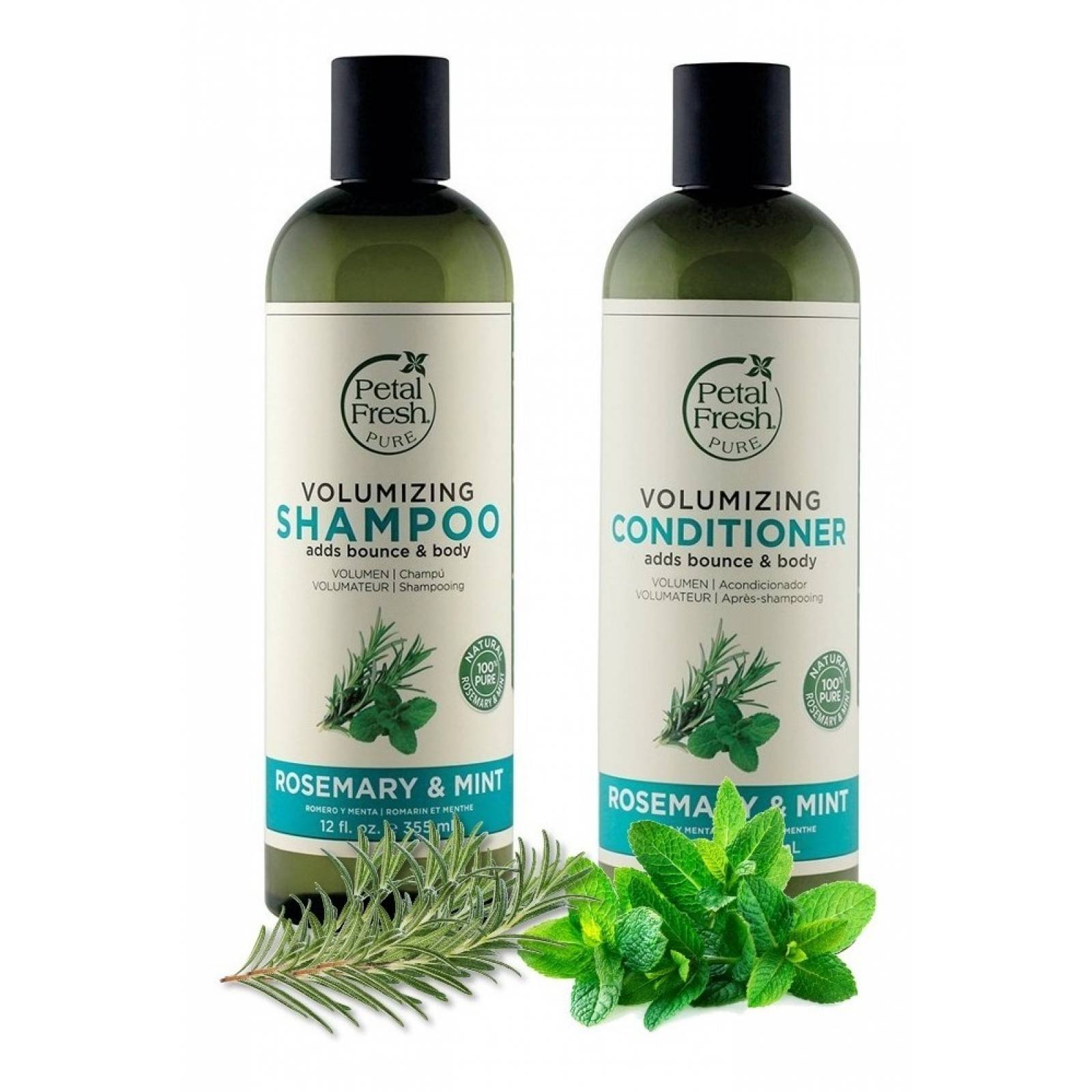 Petal Fresh Shampoo Y Acondicionador Romero Y Menta Volume