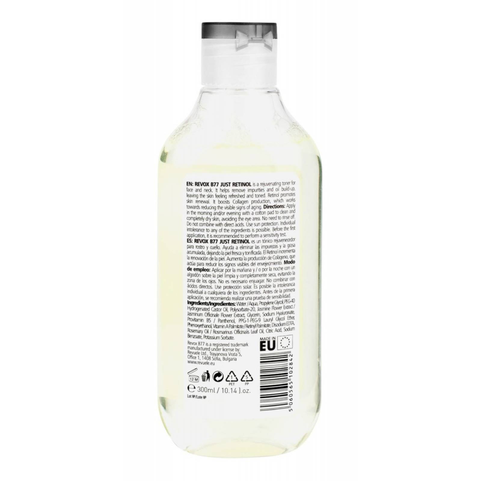 Revox B77 Tónico Facial Retinol Rejuvenecedor Piel Fresca