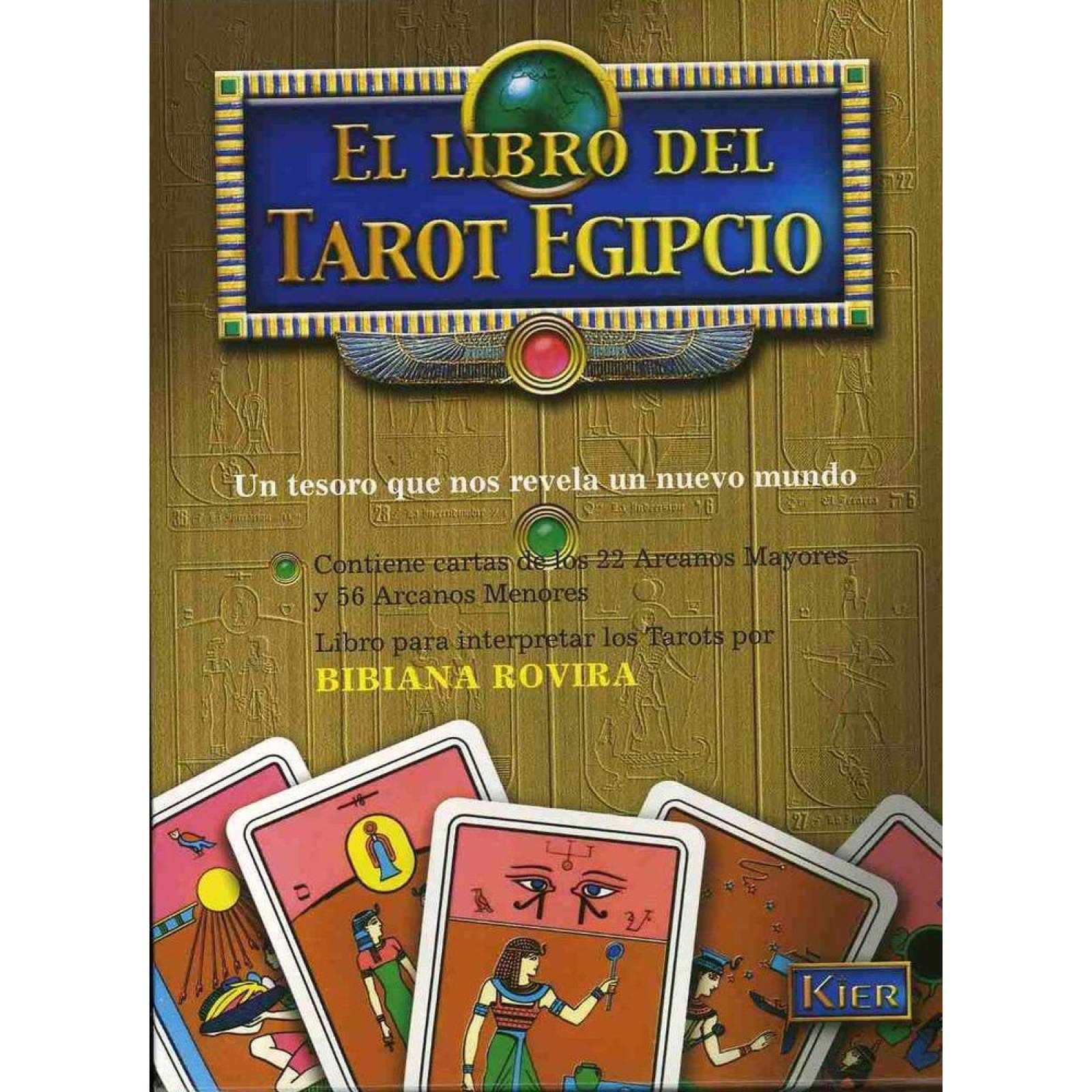 Libro del tarot egipcio 