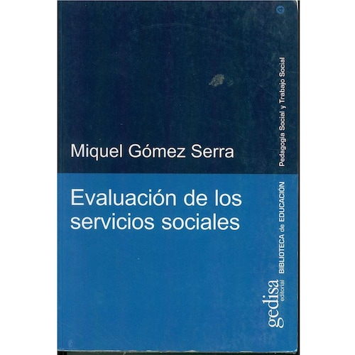 Evaluación de los servicios sociales 