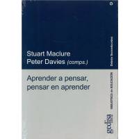 Aprender A Pensar Pensar En Aprender