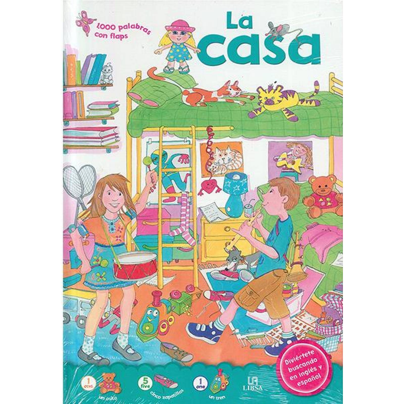 1000 palabras con flaps: casa 