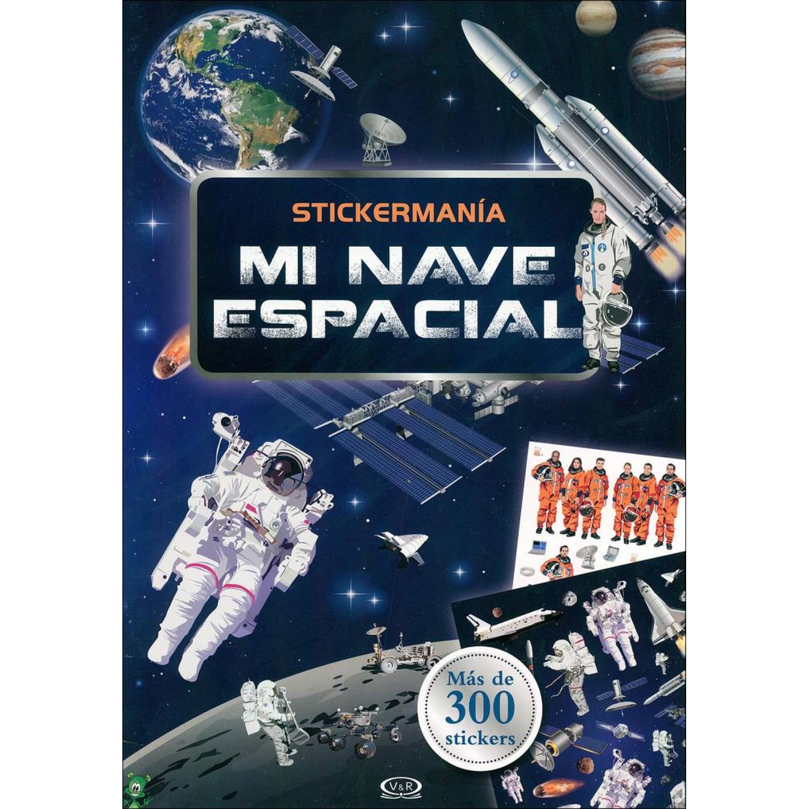 Mi nave espacial stickermanía 