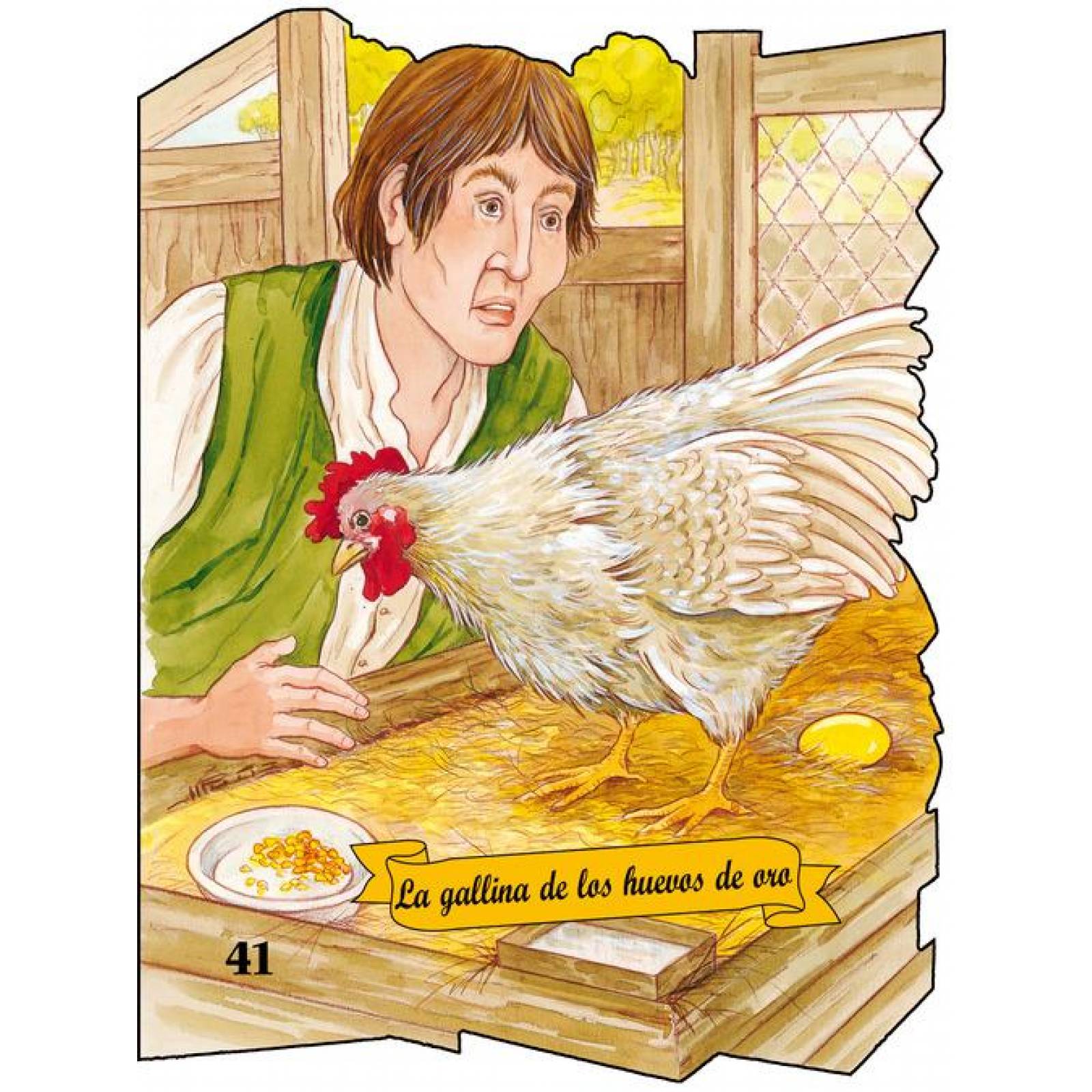 Gallina huevos de oro (Troq. No. 43) 