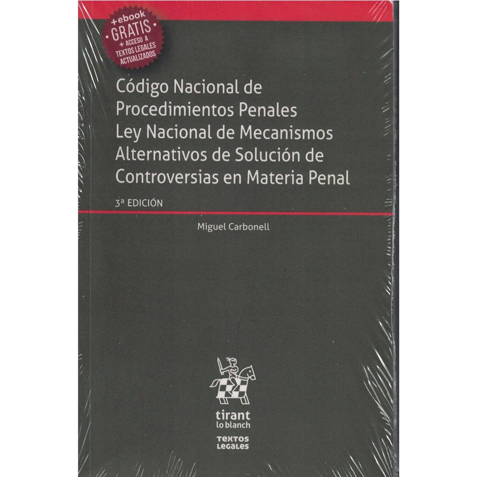 Código Nacional De Procedimientos Penales 3a Edición 