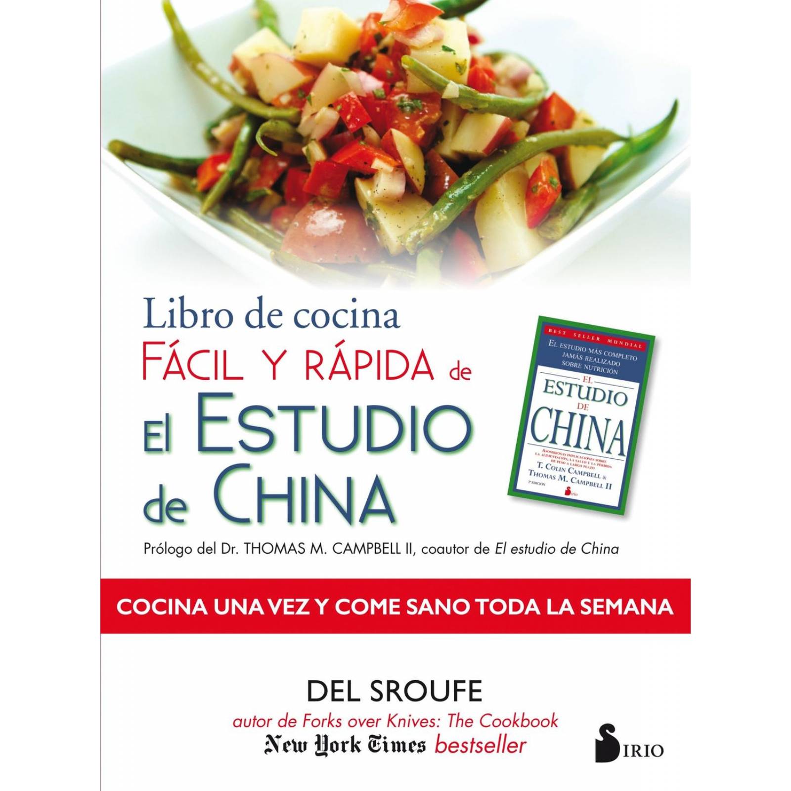 LIBRO DE COCINA FACIL Y RAPIDA DE EL ESTUDIO DE CHINA 