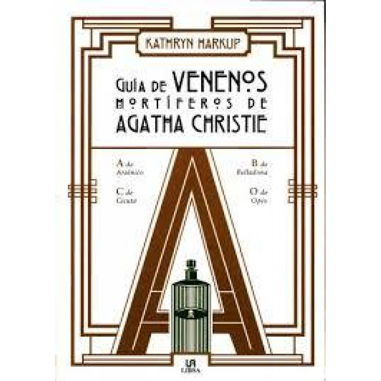 GUIA DE VENENOS MORTIFEROS DE AGATHA CRISTIE