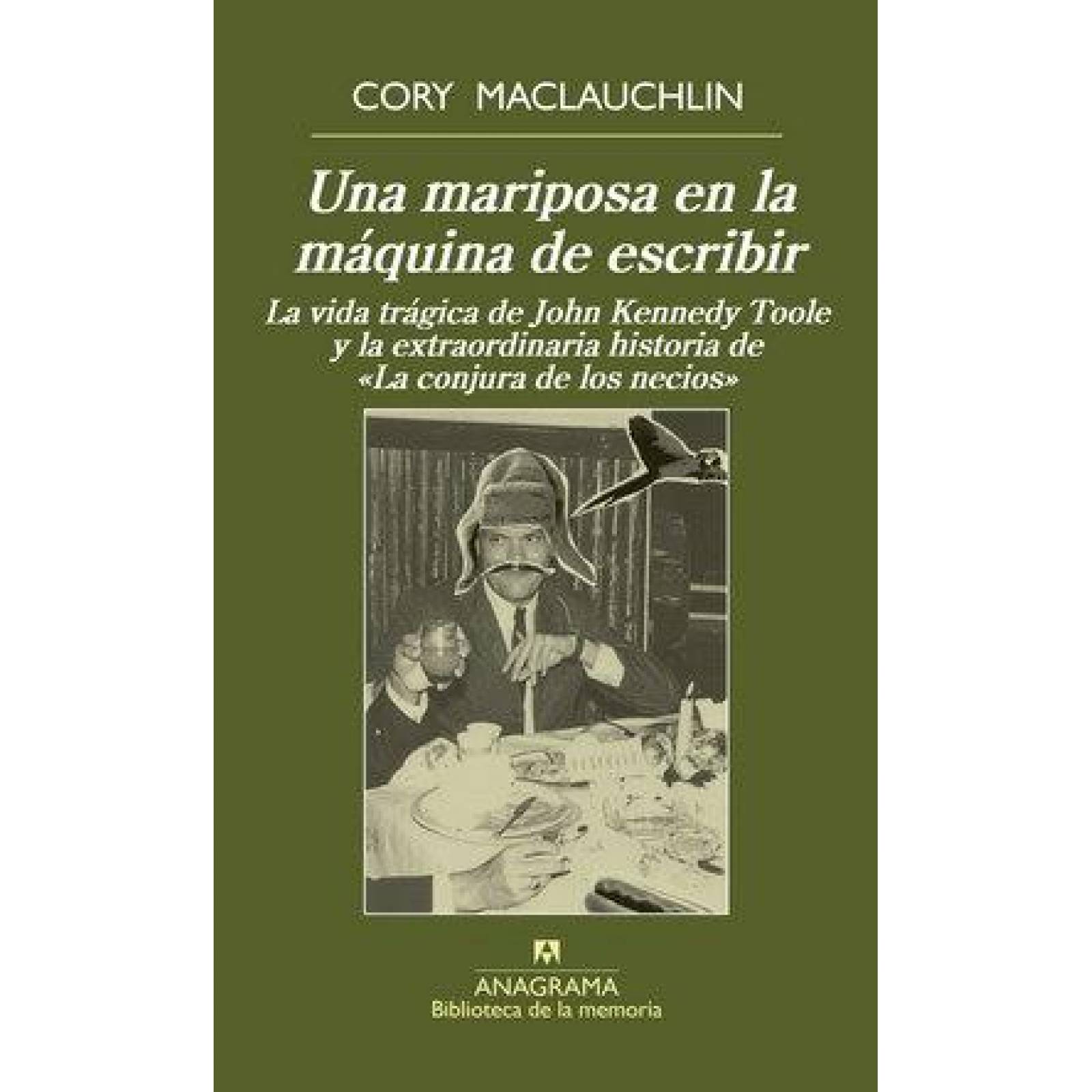 Una mariposa en la maquina de escribir 