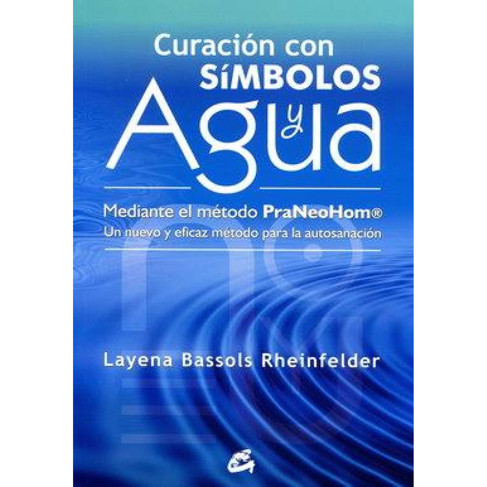 Curación con símbolos y agua 