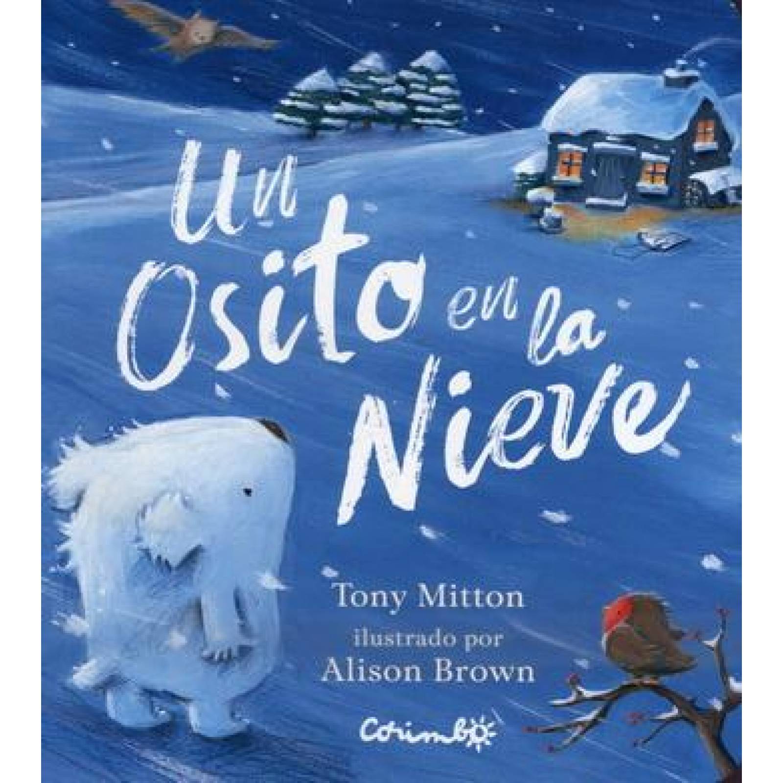 Un osito en la nieve 