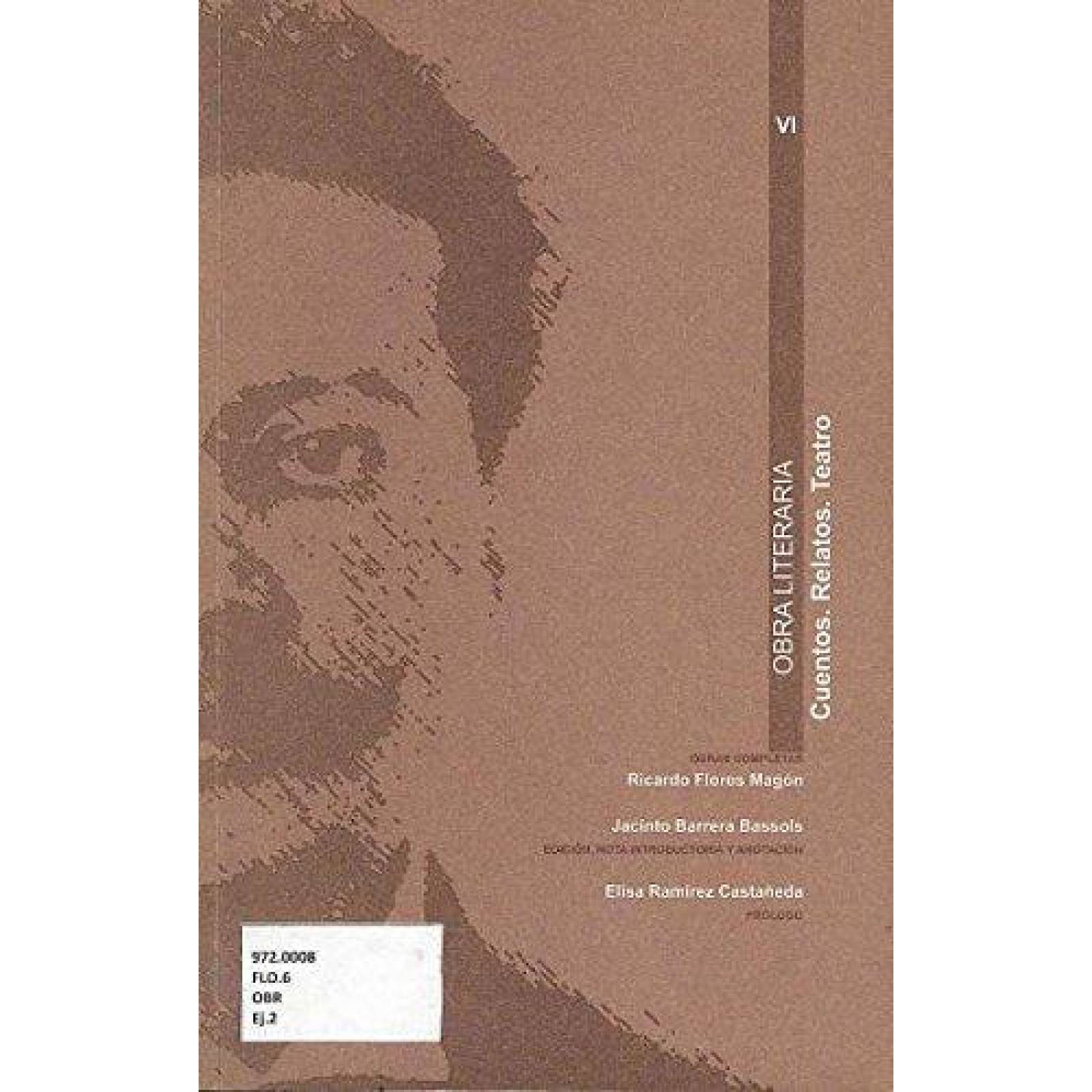 Obra literaria. Cuento. Relatos. Teatro 