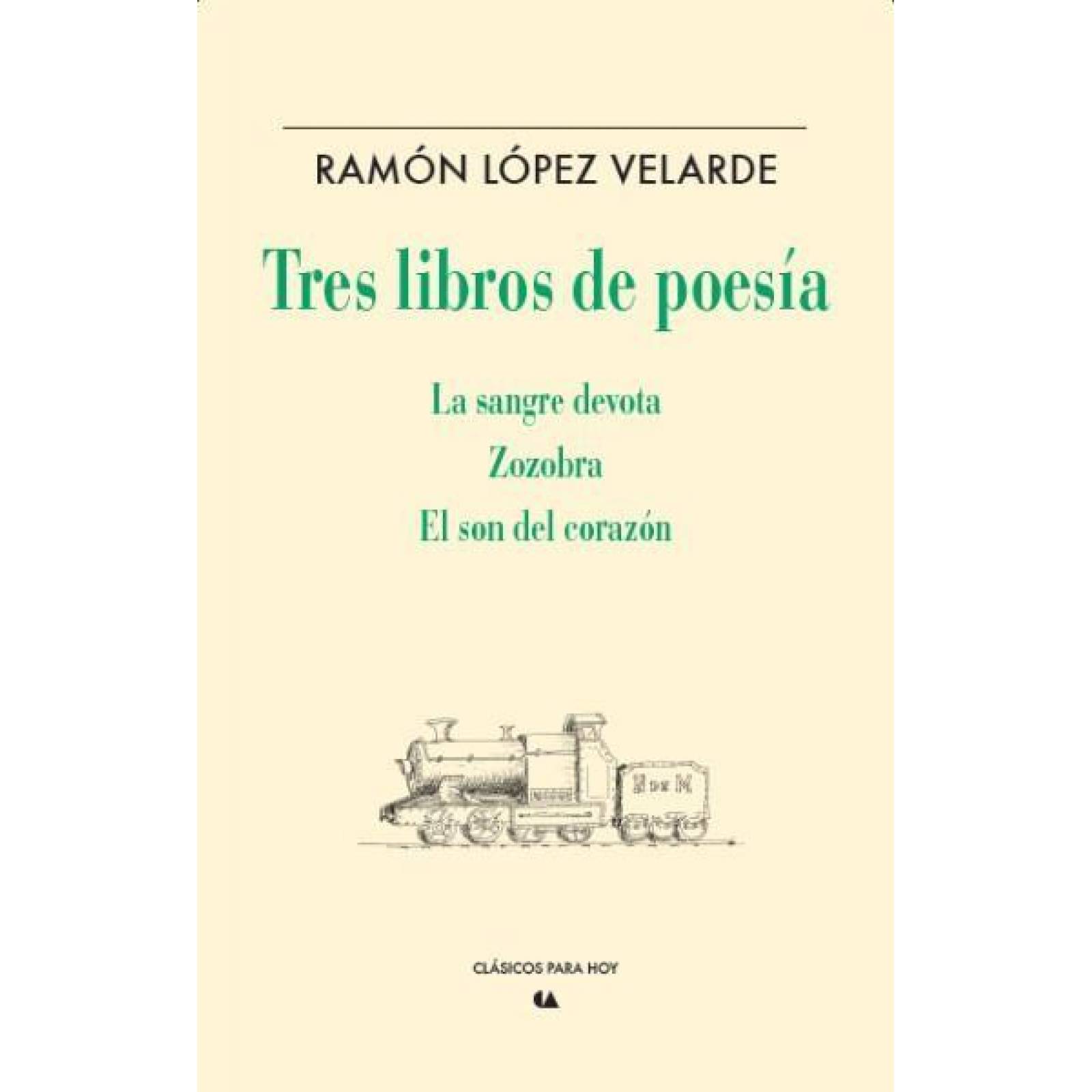 Tres libros de poesía 