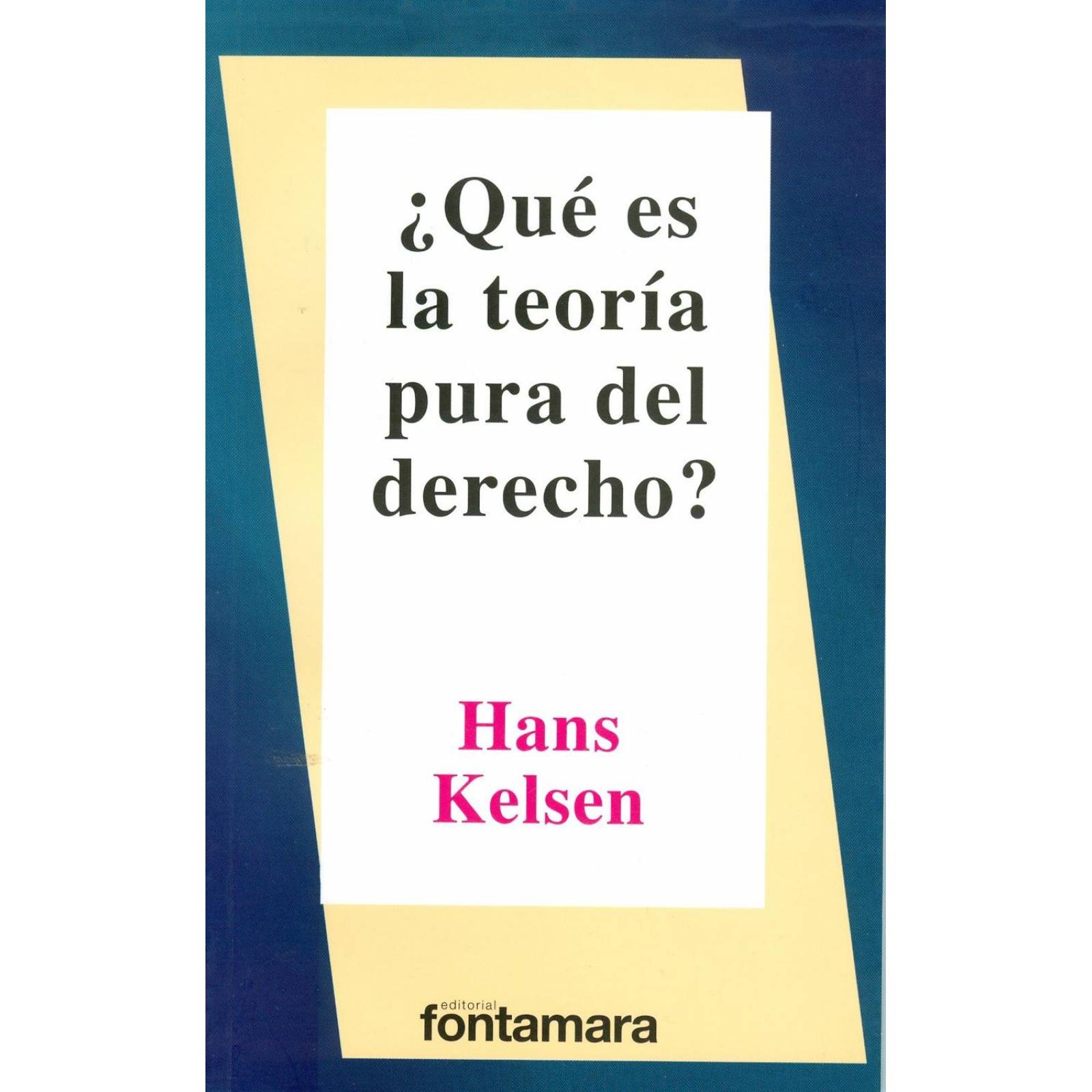 ¿QUÉ ES LA TEORÍA PURA DEL DERECHO? 