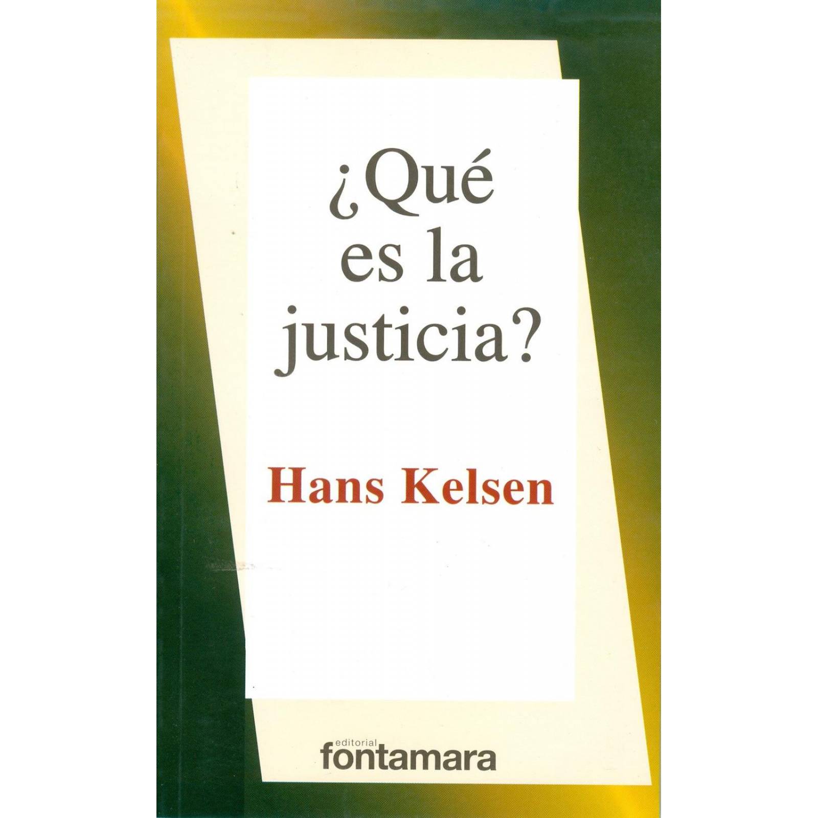 ¿QUÉ ES LA JUSTICIA?