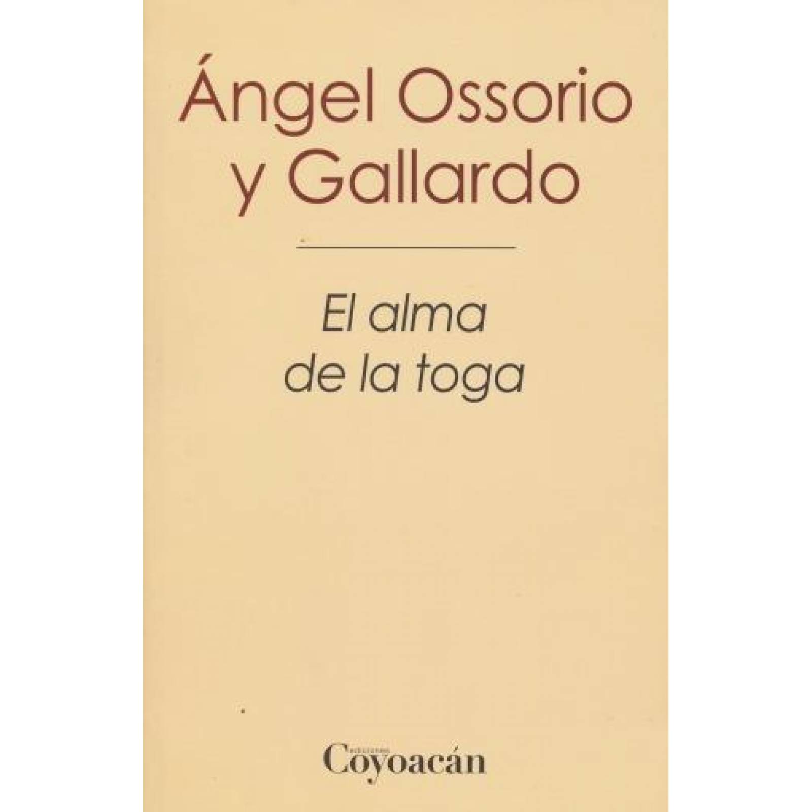EL ALMA DE LA TOGA 