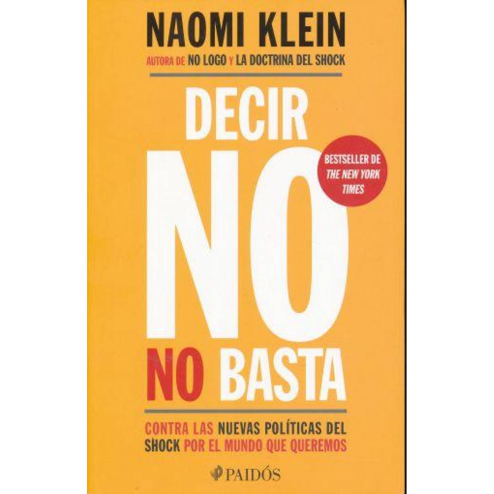 Decir No No Basta 