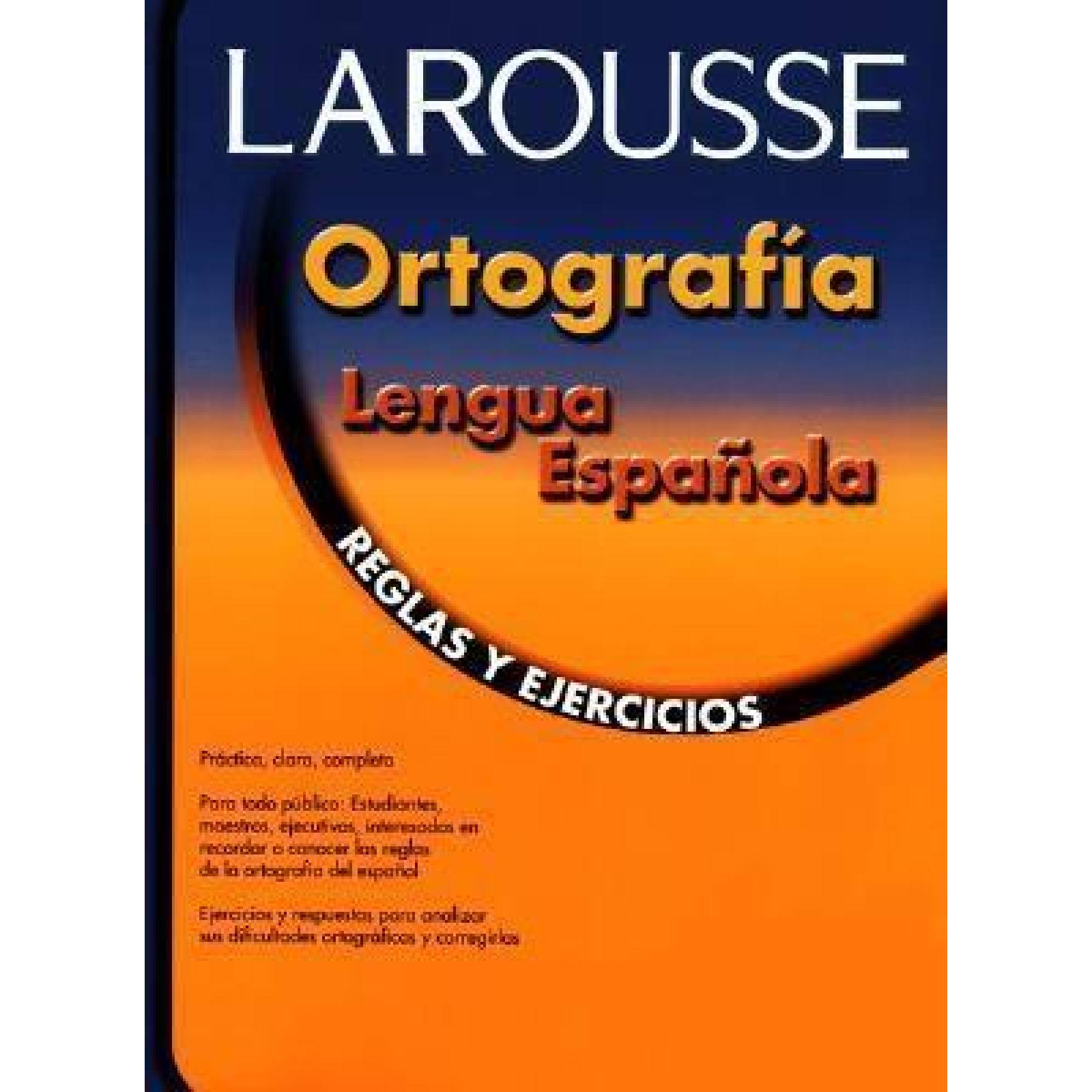 ORTOGRAFIA-REGLAS Y EJERCICIOS 