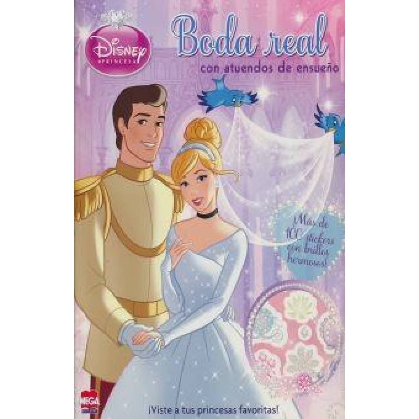Disney Princesa Boda Real con Atuendos de Ensueños 