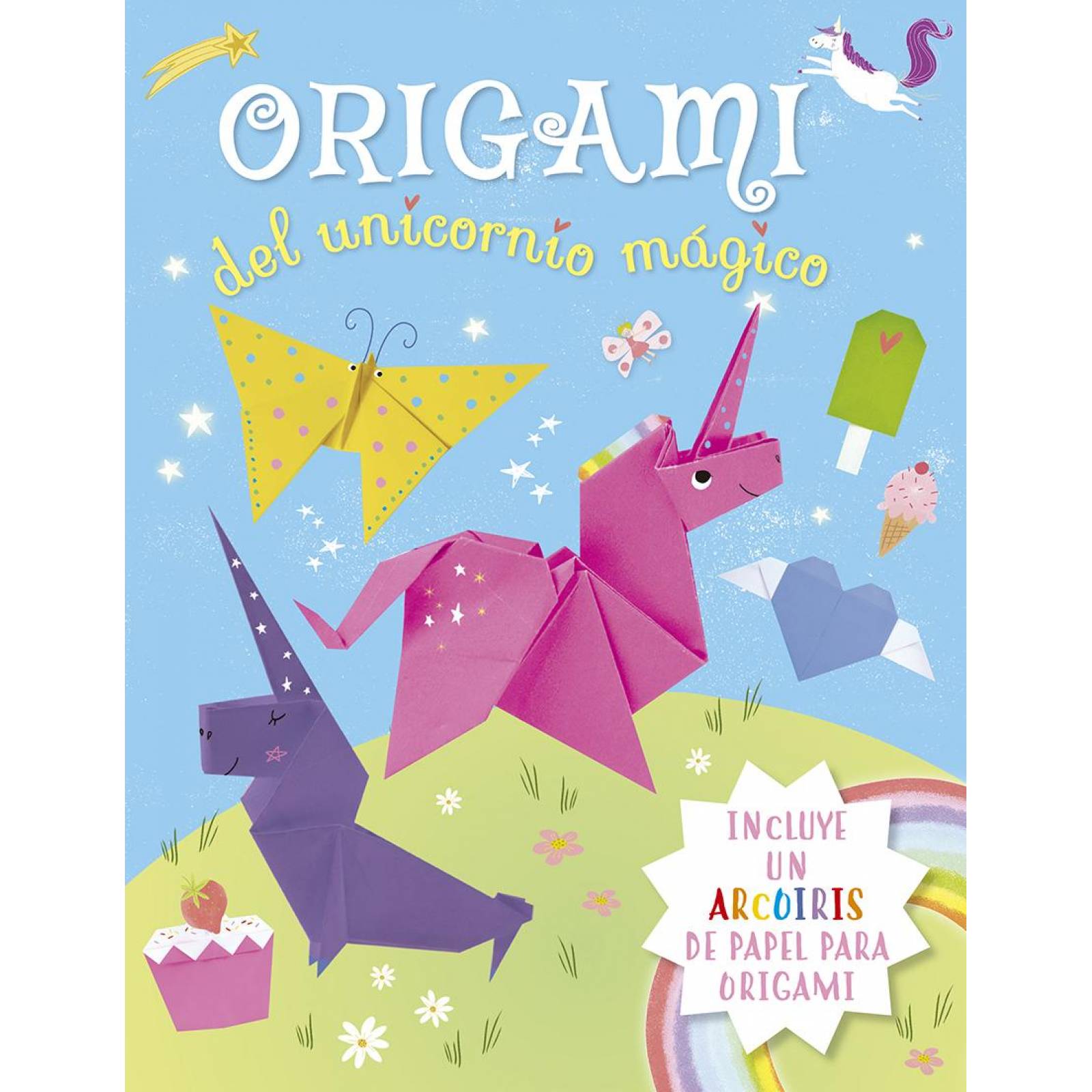 ORIGAMI DEL UNICORNIO MÁGICO