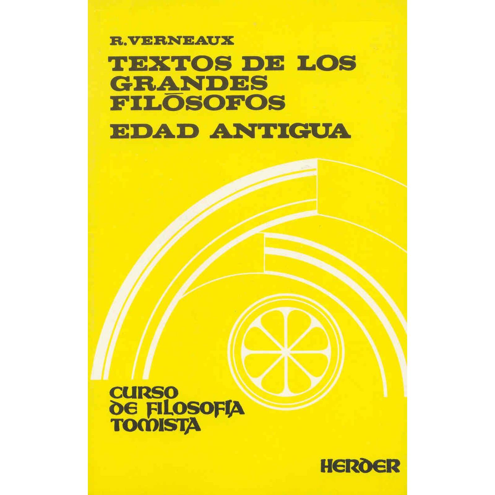 Textos Grandes Filosofos: E. Antigua 