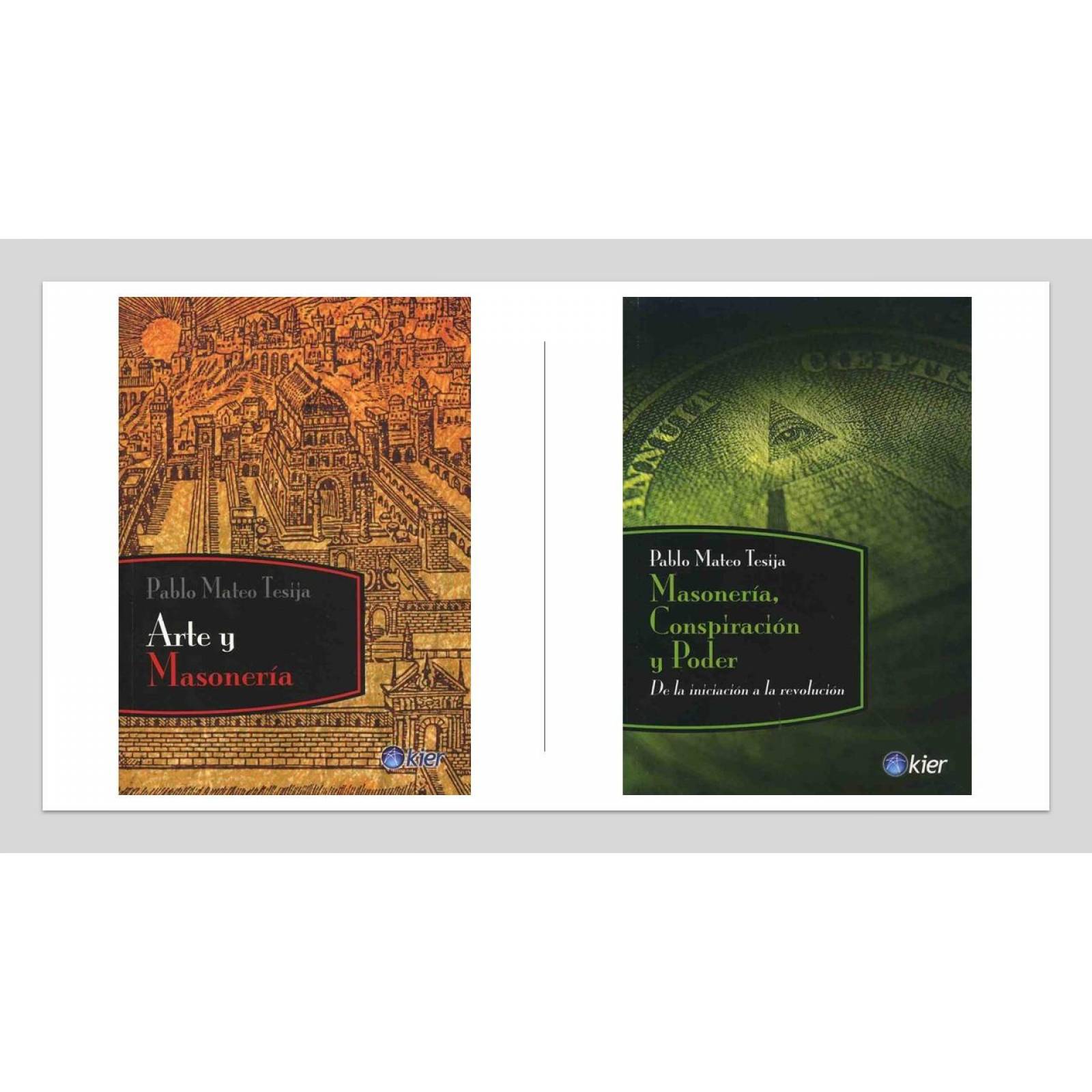 Pack Libros Masoneria: Conspiracion y Poder + Arte
