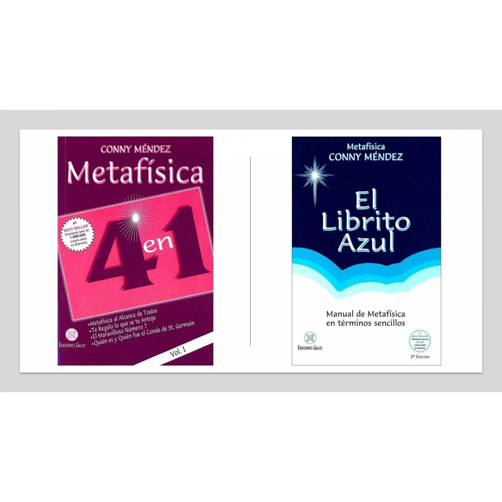 Paquete Metafísica 4 en 1 Vol. I + El Librito Azul 