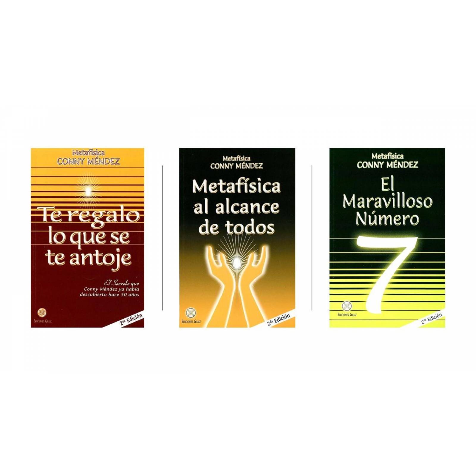 Paquete Metafísica Tres Libros, Conny Méndez 