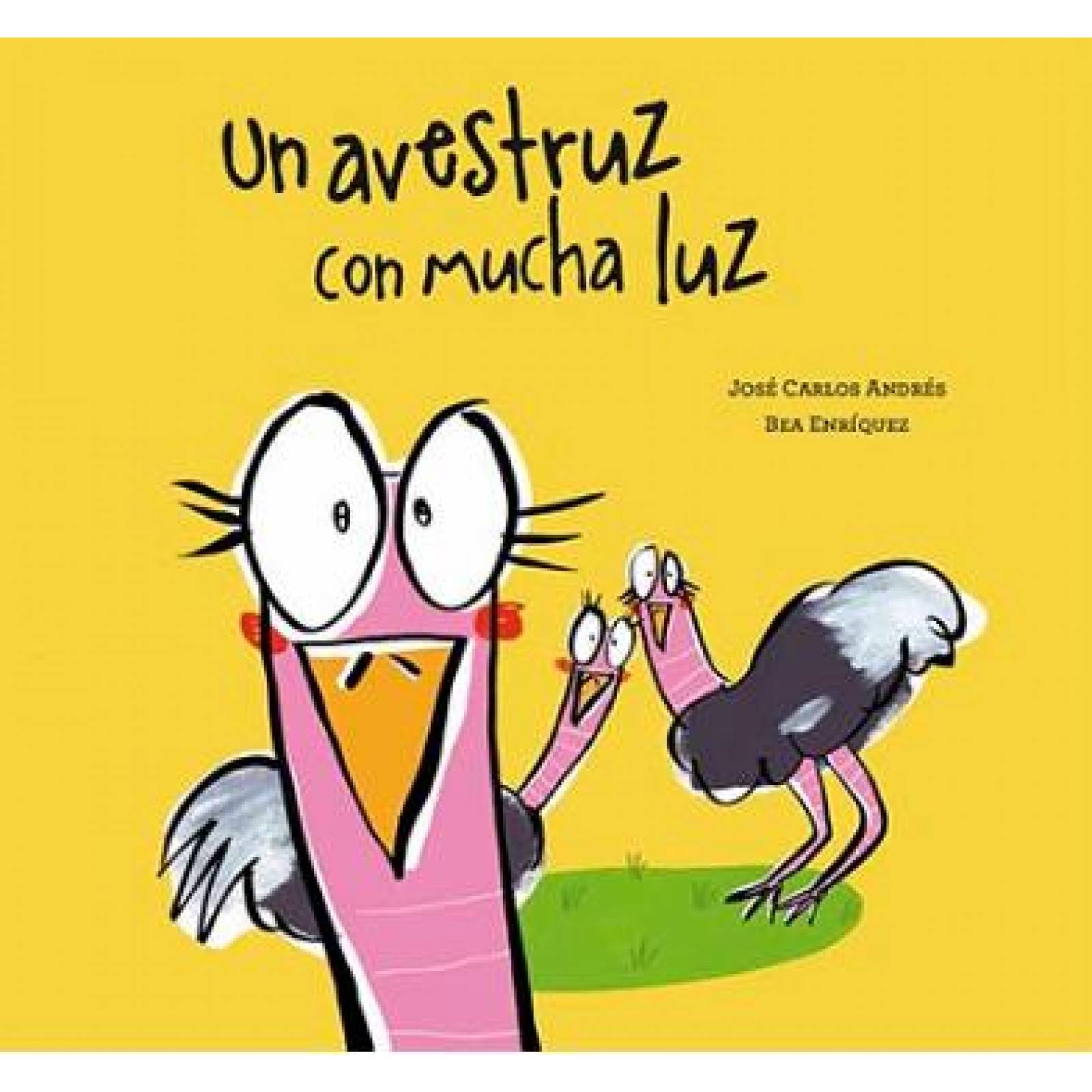 UN AVESTRUZ CON MUCHA LUZ 