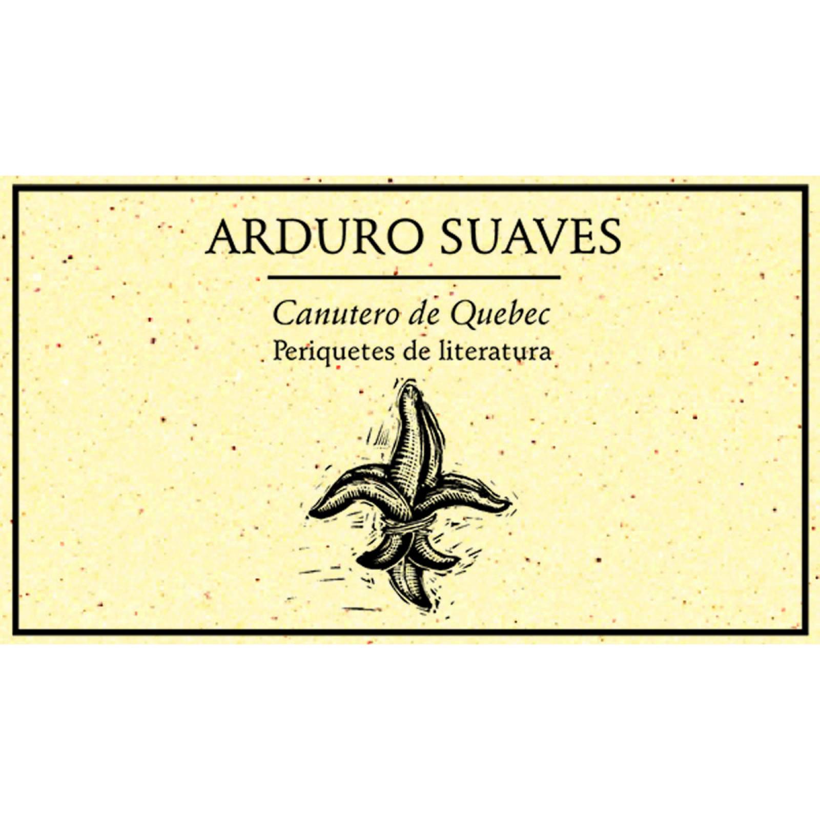 Canutero de Quebec. Periquetes de literatura 2003 