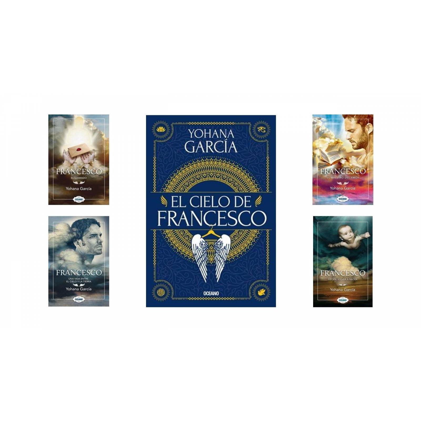 Saga de 5 Libros de Francesco de Yohana García 