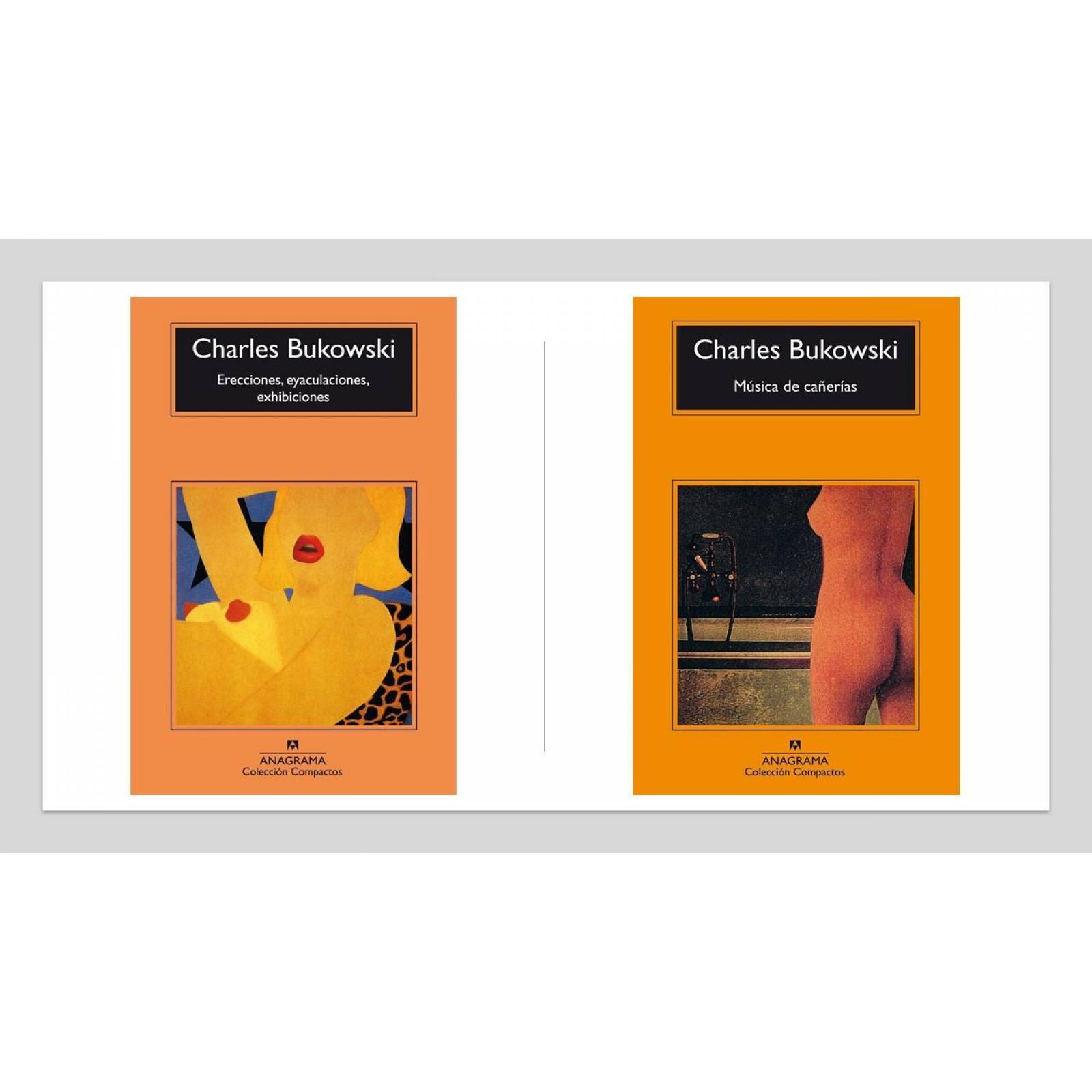 Colección de 2 Libros de Charles Bukowski 