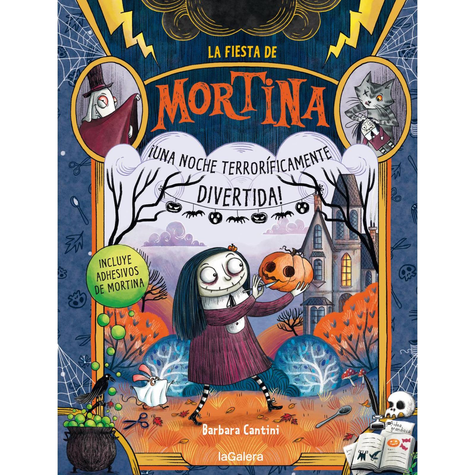 La Fiesta de Mortina (incluye adhesivos) 