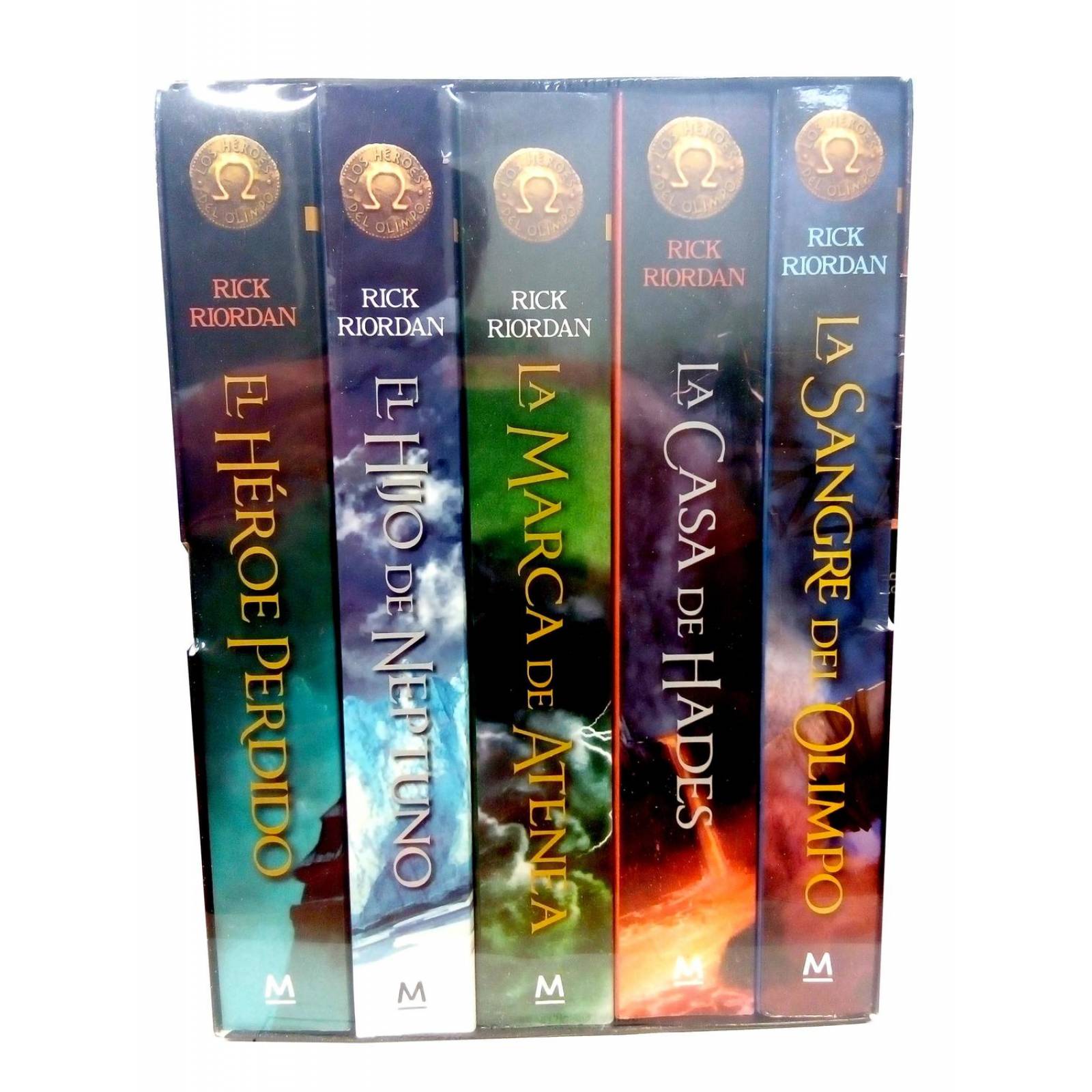Paquete Los Heroes Del Olimpo Saga Completa 