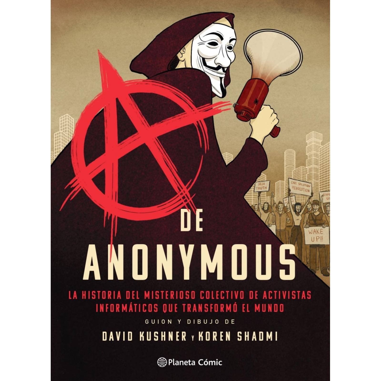 A DE ANONYMOUS (NOVELA GRAFICA) 