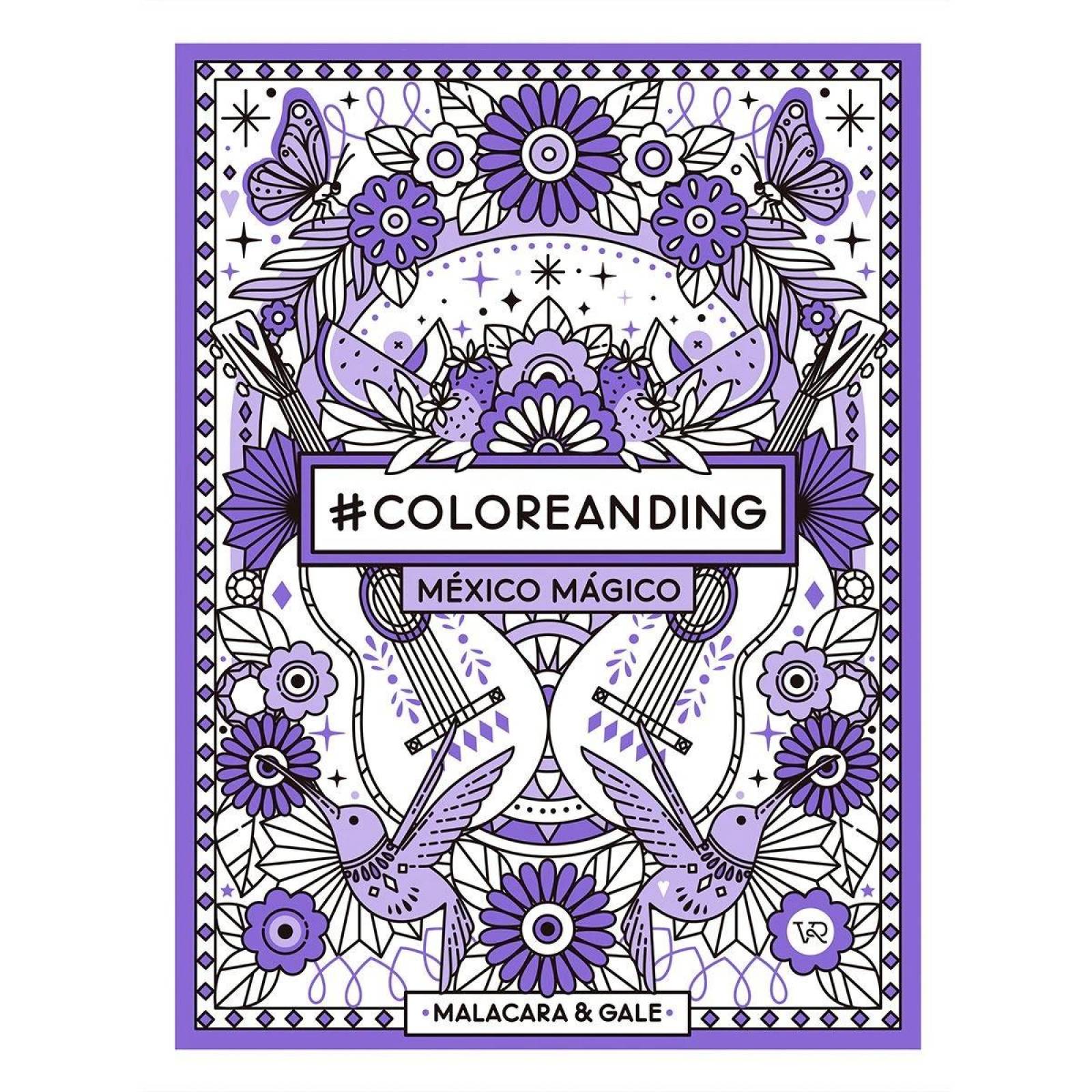 #Coloreanding México Mágico 