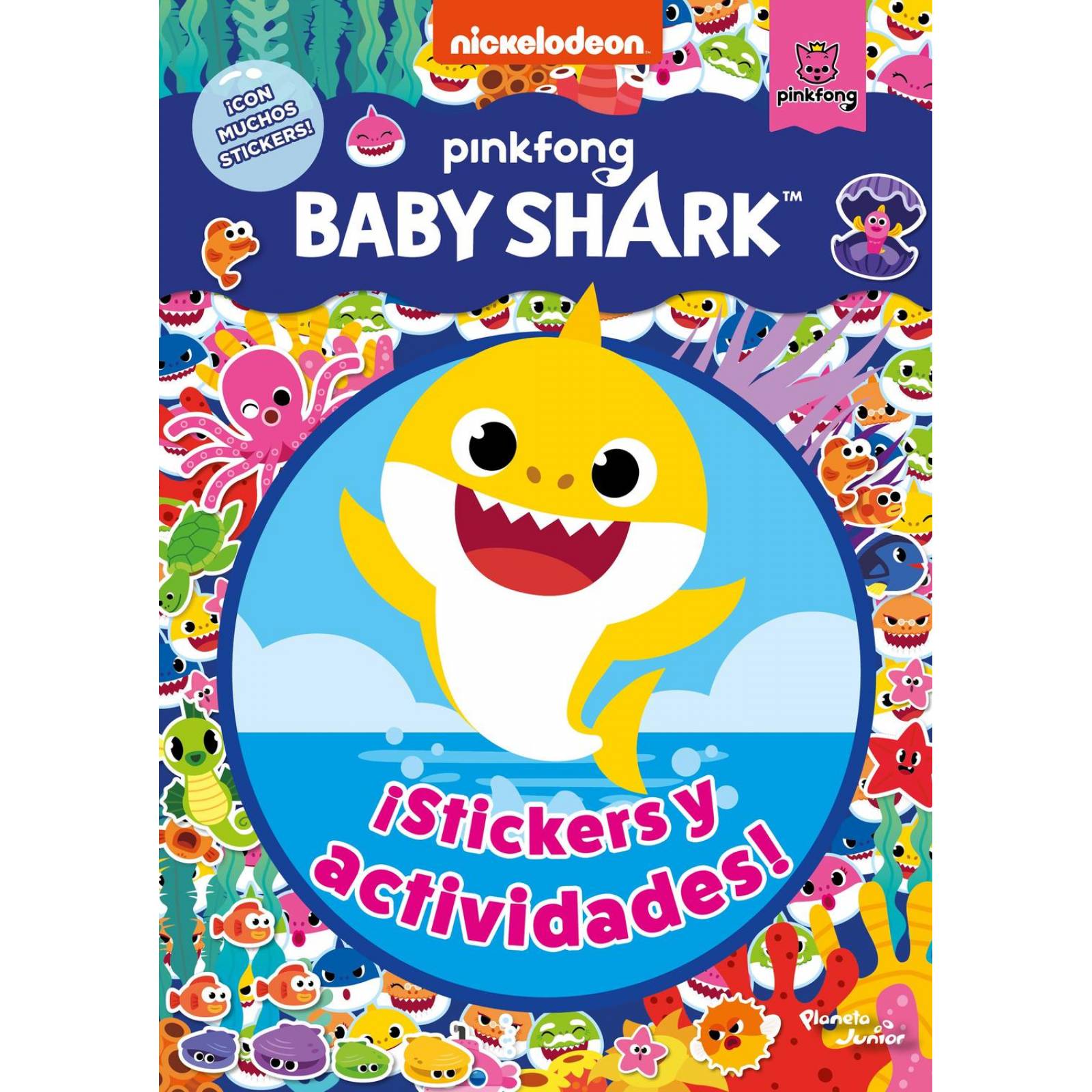 Baby Shark. ¡Stickers y Actividades! 