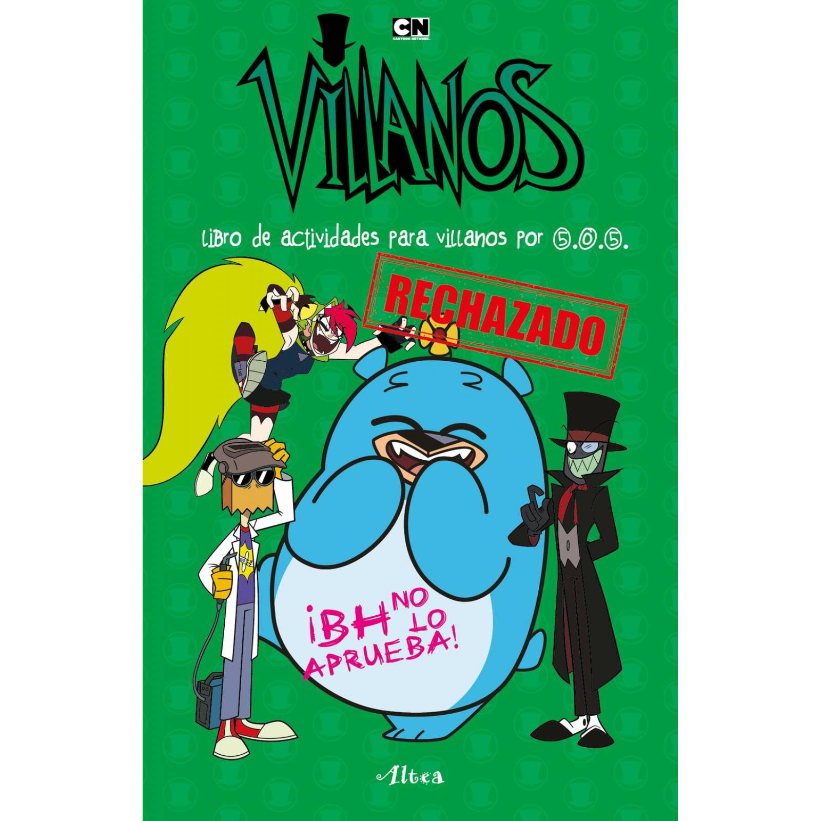 Libro de Actividades y Colorear para Villanos por 505