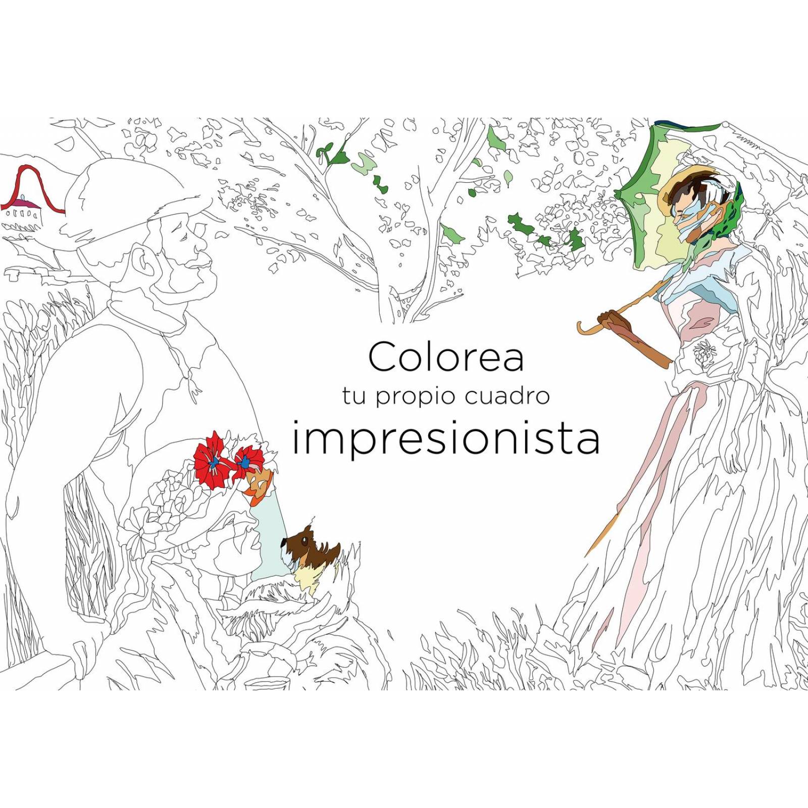 Colorea tu Propio Cuadro Impresionista 