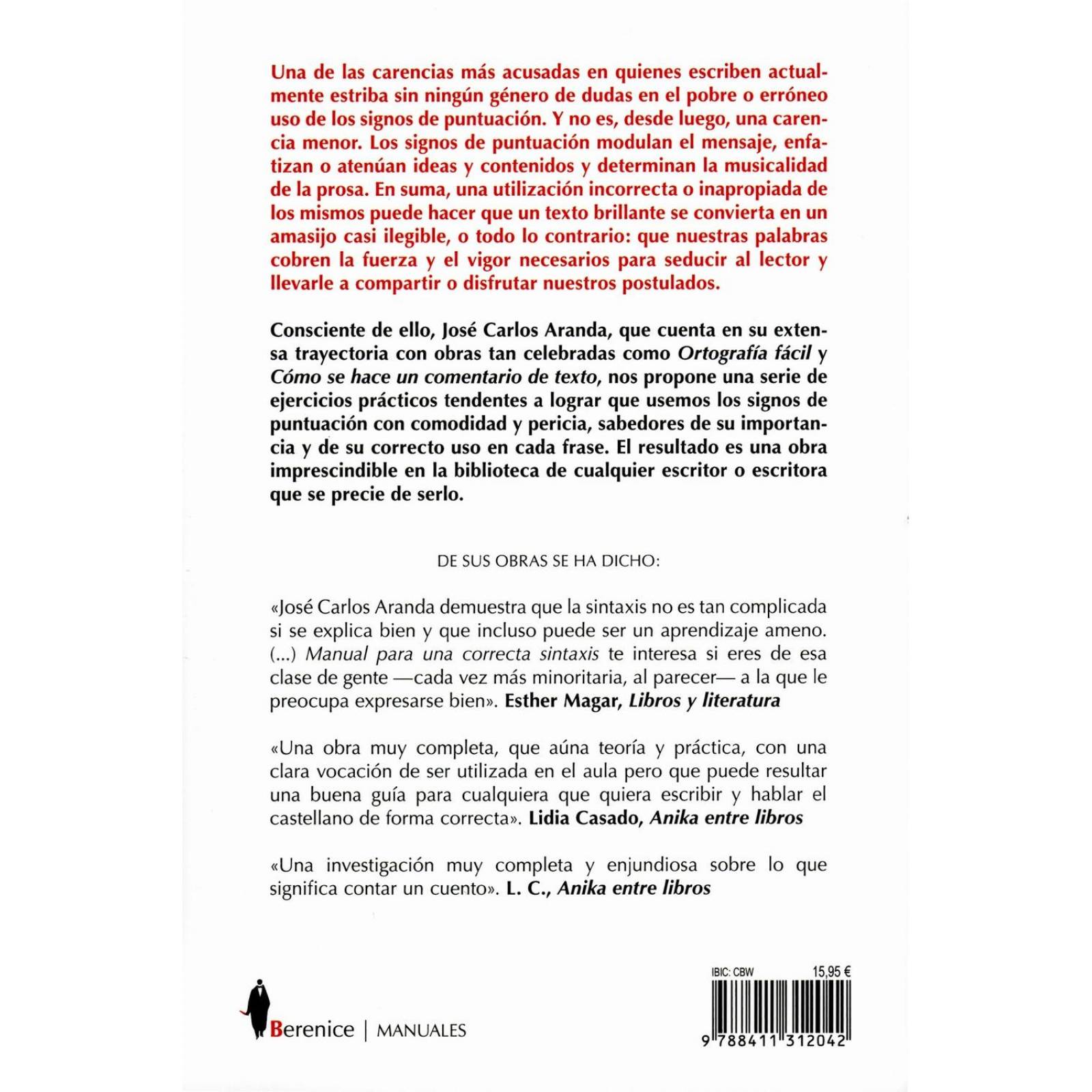 Manual Práctico para Un Buen Uso de los Signos de Puntuación
